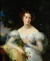 Hortense Ballu, leendő Madame Alphonse Jacob-Desmalter portréja, 1832-37 körül