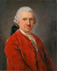 Conrad Ekhof színész portréja