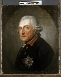 II. FRIEDRICH "A Nagy" porosz király (1712-1786).