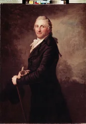 "Gogul (vagy Goguel) George Leopold portréja, francia katona és politikus" Anton Graff festménye (1736-1813) 1796 Méret: 130x95 cm Ermitázs Múzeum, Szentpétervár