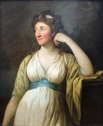 Elisa von der Recke portréja