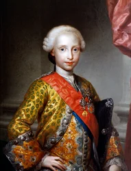 Antonio Pascual portréja Borbonról és Wettinről (Ház