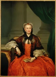 Savoyai Amália királyné, III. Károly felesége (festmény, vászon)