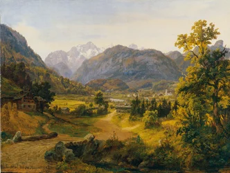 Az Unken-völgy Salzburgban
