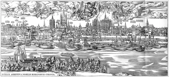 Köln 1530-ban, 1903-ban.