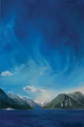 Norvégia fjordjai, 2011 (olaj, vászon)