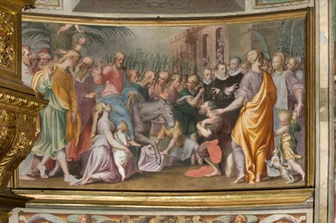 Antonio Campi, Jézus bejárata Jeruzsálembe 1582-84