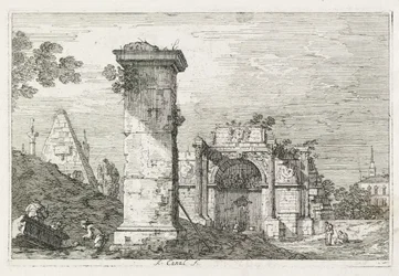 Nézetek: The Isolated Pillar, 1735-1746.