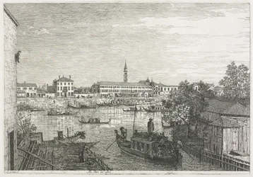 Nézetek: Dolo kikötője, 1735-1746.