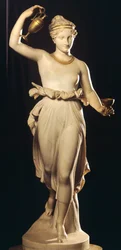 Antonio Canova (1757-1822) Hebe márványszobra