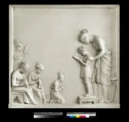 Tanítás, 1795 (gipsz)