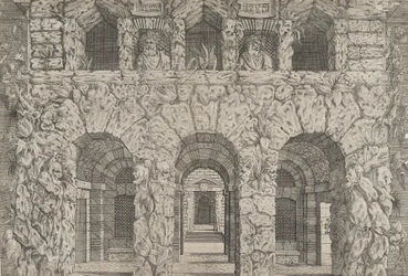Egy barlang, kb. 1545.