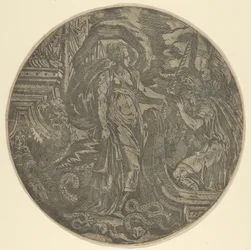 Circe italt ad Ulysses társainak, 1540-45.