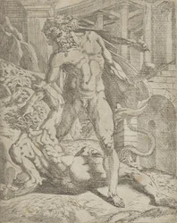 Herkules és Kákusz, 1540-45.