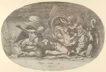Írisz, Neptunusz és alvás, 1544.