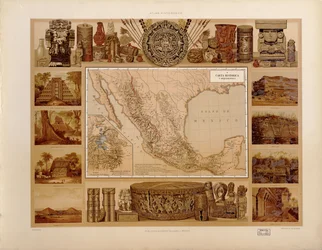 A Mexikói Egyesült Államok festői és történelmi atlasza. LOC 2008621671-13
