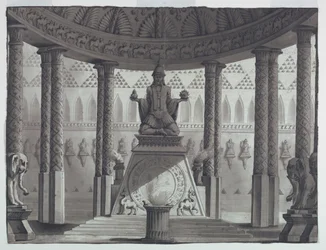 Színpadtervezés, Keleti templom