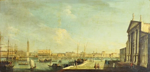 A Bacino di San Marco, Velence (olaj, vászon)