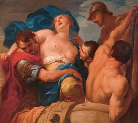 Heléna elrablása, kb. 1695.