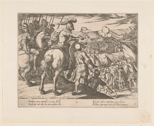 Nagy Sándor harcot vezet Nagy Sándor tettei (sorozat címe) Alexandri magni praecipvae res gestae (sorozat címe)