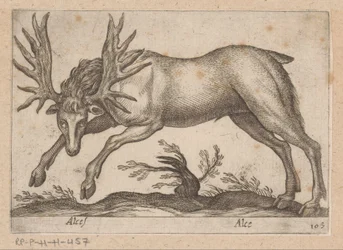 Tehénantilop Moose/ Moose (cím a tárgyon) Dieren en fablewezens (sorozat címe) Új kollekció a világ legkíváncsibb állataiból (sorozat címe)