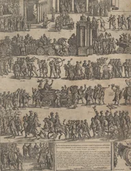 A római császár diadala, bal oldal, 1603.