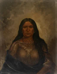 Chan-ku-wash-te-mine Good Road Woman, kb. 1887.