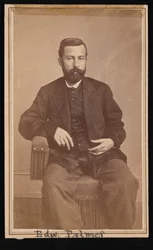 Edward Palmer portréja 1829-1911, 1868-1869.