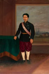 Sziámi férfi, kb. 1890-1899.