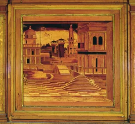 Intarzia panel Isabella d