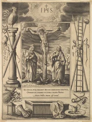 Krisztus a kereszten, 1604 előtt.