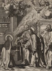Szent Teréz látomása, 1570-1604.
