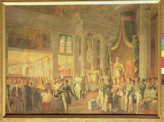 Dom Pedro II (1825-91) megkoronázása