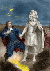 Molière Don Juanja: Don Juan a Kormányzó szobrával, 1870