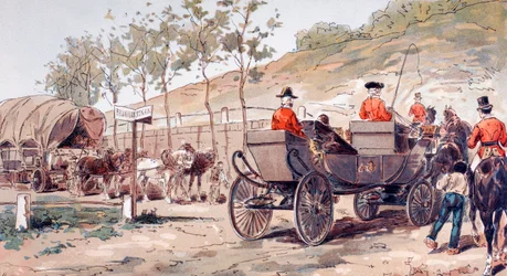 A belga I. Lipót királyi hintója 1830, 1886 körül