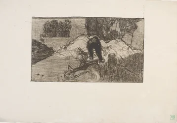 Le Debardeur (A Stevadore) 1893 (rézkarc)