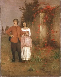 Arnold Böcklin és felesége