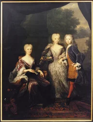Marie Louise de Hesse Cassel, Orange hercegnője gyermekeivel, Amelie d