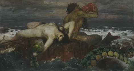 Német: Triton und Nereïde Triton és Nereida