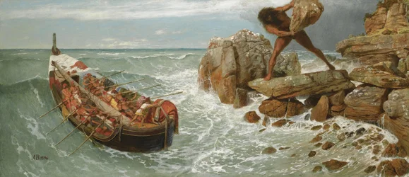Odüsszeusz és Polifémosz, 1896