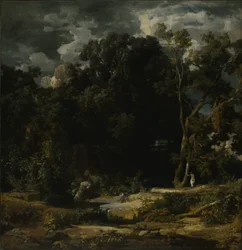 Római táj, 1852