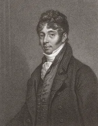 John Cunningham Saunders. Portré. (nyomtatás)