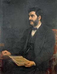 Hormuzd Rassam portréja, 1869