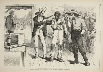 Természetesen a Demokrata Jegyre akar szavazni, 1876