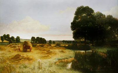 Anglia zöld és kellemes földje (olaj, vászon)