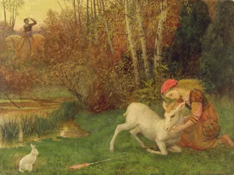 A fehér szarvastehén, kb. 1870