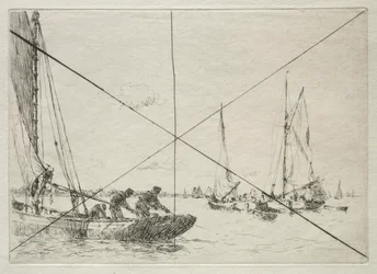 Oyster Dredging, West Mersea