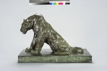 Puma on Guard (bronz)