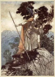 "Brunnhilde", 1910.
