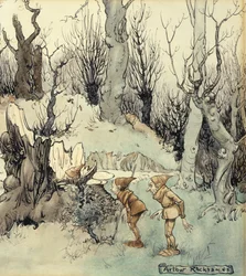 Elfek az erdőben, 1908